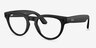 Ray-Ban Meta Headliner Satin Black Plastic from EyeBuyDirect, Angle View