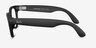 Ray-Ban Meta Headliner Satin Black Plastic from EyeBuyDirect, Side View