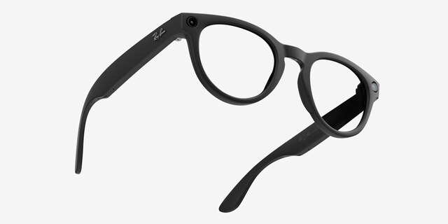 Ray-Ban Meta Headliner Satin Black Plastic from EyeBuyDirect