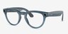 Ray-Ban Meta Headliner Shiny Jeans Plastic from EyeBuyDirect, Angle View