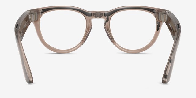 Ray-Ban Meta Headliner Shiny Warm Stone Plastic from EyeBuyDirect