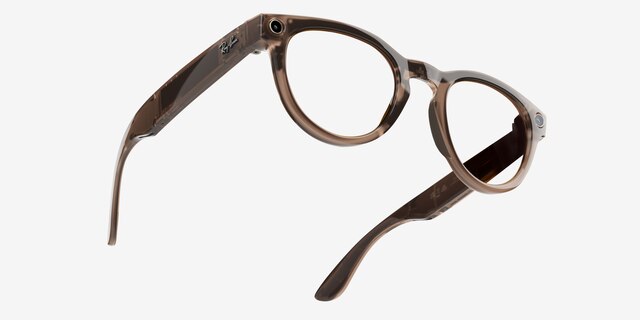 Ray-Ban Meta Headliner Shiny Warm Stone Plastic from EyeBuyDirect