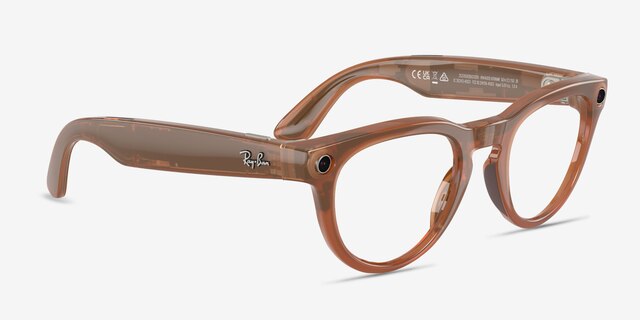 Ray-Ban Meta Headliner Shiny Caramel Plastic from EyeBuyDirect
