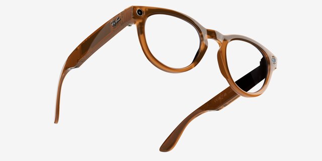 Ray-Ban Meta Headliner Shiny Caramel Plastic from EyeBuyDirect