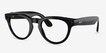 Ray-Ban Meta (Gen 1) Headliner Low Bridge Fit Polished Black Plastic from EyeBuyDirect, Angle View
