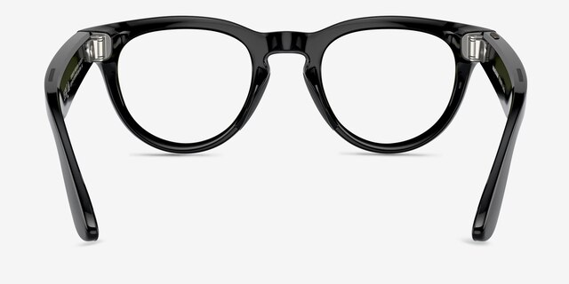 Ray-Ban Meta Headliner Low Bridge Fit Sleek Black Plastic from EyeBuyDirect
