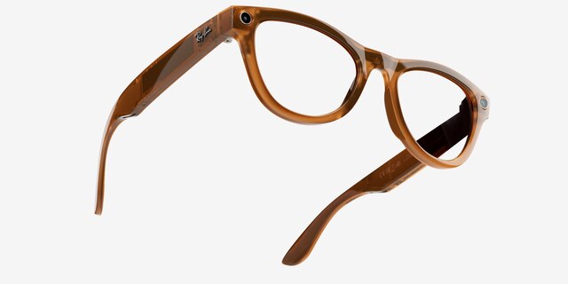 Ray-Ban Meta Skyler Shiny Caramel Plastic from EyeBuyDirect
