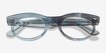Ray-Ban RB2242V Wayfarer Oval Change Photo Waves Azure PlasticEyeglass Frames from EyeBuyDirect, Closed View