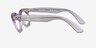 Ray-Ban RB2242V Photo Waves Purple PlastiqueMontures de lunettes de vue d'EyeBuyDirect, Vue de Côté