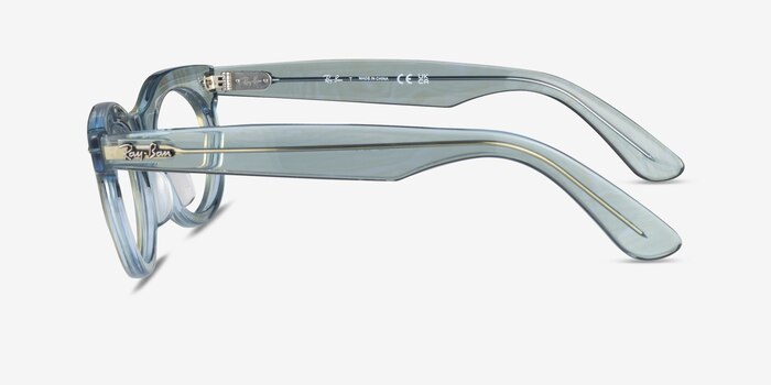 Ray-Ban RB2242VF Photo Waves Azure Acétate Montures de lunettes de vue d'EyeBuyDirect