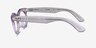 Ray-Ban RB2242VF Photo Waves Purple AcetateEyeglass Frames from EyeBuyDirect, Side View