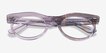 Ray-Ban RB2242VF Wayfarer Oval Change Photo Waves Purple AcetateEyeglass Frames from EyeBuyDirect, Closed View
