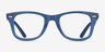 Ray-Ban RB4340V Wayfarer Photo Striped Blue PlasticEyeglass Frames from EyeBuyDirect, Front View