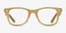 Ray-Ban RB4340V Wayfarer Photo Striped Brown PlasticEyeglass Frames from EyeBuyDirect, Front View