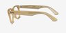 Ray-Ban RB4340V Wayfarer Photo Striped Brown PlasticEyeglass Frames from EyeBuyDirect, Side View