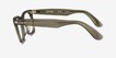 Ray-Ban RB5121F Wayfarer Change Photo Striped Gray AcetateEyeglass Frames from EyeBuyDirect, Side View