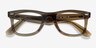 Ray-Ban RB5121F Photo Striped Gray AcetateEyeglass Frames from EyeBuyDirect, Closed View