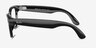 Ray-Ban Meta Skyler Sleek Black Plastic from EyeBuyDirect, Side View