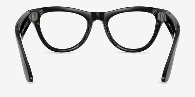 Ray-Ban Meta Skyler Sleek Black Plastic from EyeBuyDirect