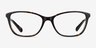 Coach HC6121 Dark Tortoise AcetateEyeglass Frames from EyeBuyDirect, Front View