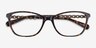 Coach HC6121 Dark Tortoise AcetateEyeglass Frames from EyeBuyDirect, Closed View