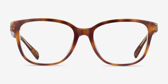 Coach HC6224U Dark Tortoise AcetateEyeglass Frames from EyeBuyDirect, Front View
