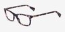Ralph RA7089 Tortoise Purple AcetateEyeglass Frames from EyeBuyDirect, Angle View