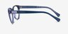 Ralph RA7094 Blue Purple AcetateEyeglass Frames from EyeBuyDirect, Side View