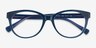 Ralph RA7094 Blue Purple AcetateEyeglass Frames from EyeBuyDirect, Closed View