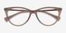 Ralph RA7131 Caramel PlasticEyeglass Frames from EyeBuyDirect, Closed View
