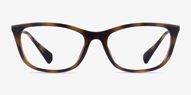 Ralph RA7138U Tortoise Plastic-metalEyeglass Frames from EyeBuyDirect, Front View