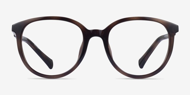 Ralph RA7149U Tortoise Plastic-metalEyeglass Frames from EyeBuyDirect, Front View