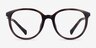 Ralph RA7149U Tortoise Plastic-metalEyeglass Frames from EyeBuyDirect, Front View
