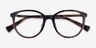 Ralph RA7149U Tortoise Plastic-metalEyeglass Frames from EyeBuyDirect, Closed View