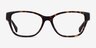 Ralph RA7150 Dark Tortoise AcetateEyeglass Frames from EyeBuyDirect, Front View