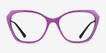 Vogue Eyewear VO5522 Purple PlasticEyeglass Frames from EyeBuyDirect, Front View
