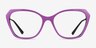 Vogue Eyewear VO5522 Purple PlasticEyeglass Frames from EyeBuyDirect, Front View