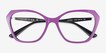 Vogue Eyewear VO5522 Purple PlasticEyeglass Frames from EyeBuyDirect, Closed View