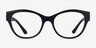 Vogue Eyewear VO5527 Black PlasticEyeglass Frames from EyeBuyDirect, Front View