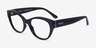 Vogue Eyewear VO5527 Black PlasticEyeglass Frames from EyeBuyDirect, Angle View