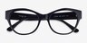 Vogue Eyewear VO5527 Black PlasticEyeglass Frames from EyeBuyDirect, Closed View