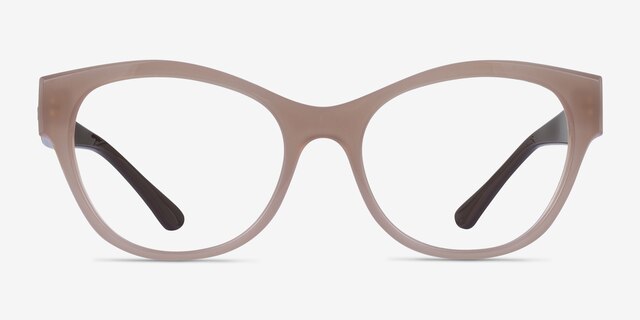 Vogue Eyewear VO5527 Brown PlasticEyeglass Frames from EyeBuyDirect, Front View