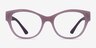 Vogue Eyewear VO5527 Purple PlasticEyeglass Frames from EyeBuyDirect, Front View