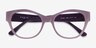 Vogue Eyewear VO5527 Purple PlasticEyeglass Frames from EyeBuyDirect, Closed View