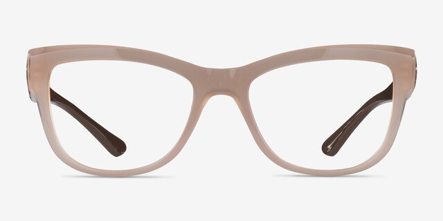 Vogue Eyewear VO5528 Brown PlasticEyeglass Frames from EyeBuyDirect, Front View