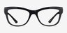 Vogue Eyewear VO5528 Black PlasticEyeglass Frames from EyeBuyDirect, Front View