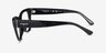 Vogue Eyewear VO5528 Black PlasticEyeglass Frames from EyeBuyDirect, Side View