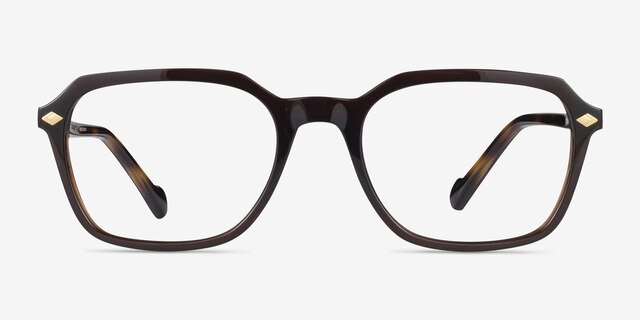 Vogue Eyewear VO5532 Brown PlasticEyeglass Frames from EyeBuyDirect, Front View