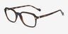 Vogue Eyewear VO5532 Brown PlasticEyeglass Frames from EyeBuyDirect, Angle View
