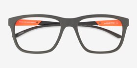 ARNETTE Wobani Matte Military Green Éco-responsable Montures de lunettes de vue d'EyeBuyDirect, Vue Rapprochée